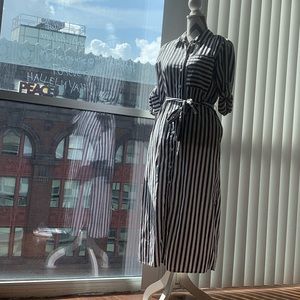 STRIPED DRESS BY WHO WHAT WEAR